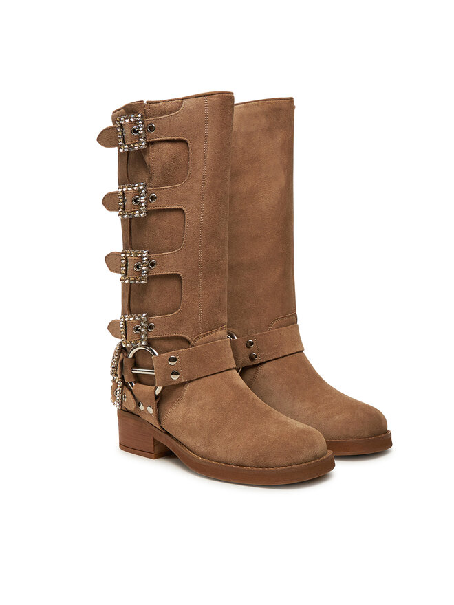 Alma En Pena Stiefel Alma En Pena I240802 Beige