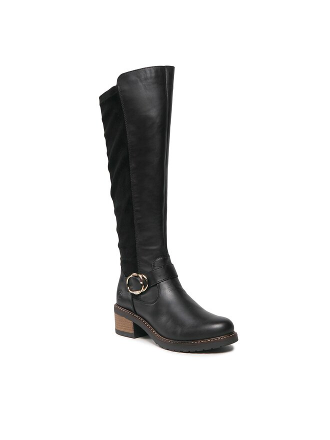 Remonte Botas altas Remonte D1A73-01 Negro