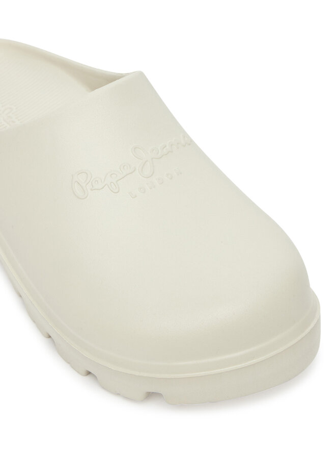 Pepe Jeans Natikači Pepe Jeans Sun Beach PLS70161 Bela