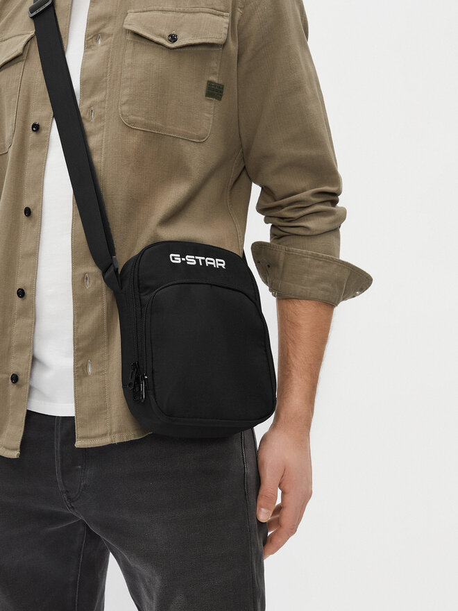 G-Star Raw Geantă crossover G-Star Raw GSR-P-004-07 Negru