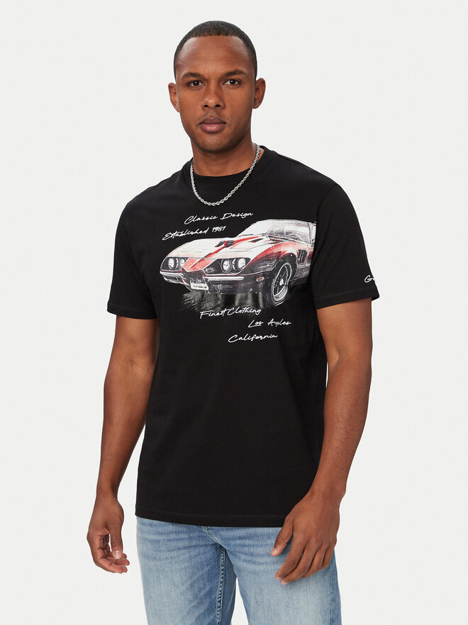Guess Guess T-Shirt M6YI45 K4231 Schwarz Regular Fit