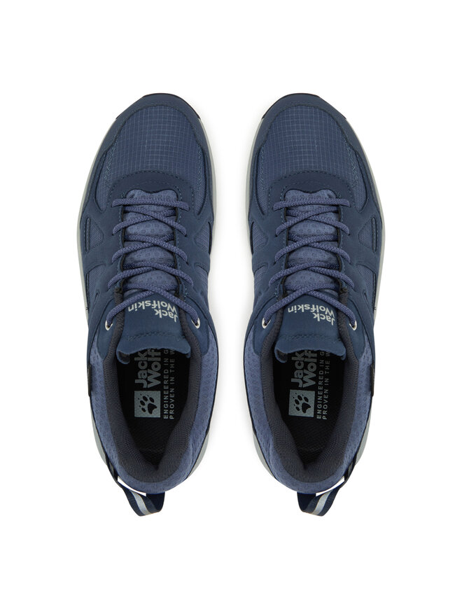 Jack Wolfskin Pārgājienu apavi Jack Wolfskin Woodland 2 Texapore Low 4051341 Tumši zils