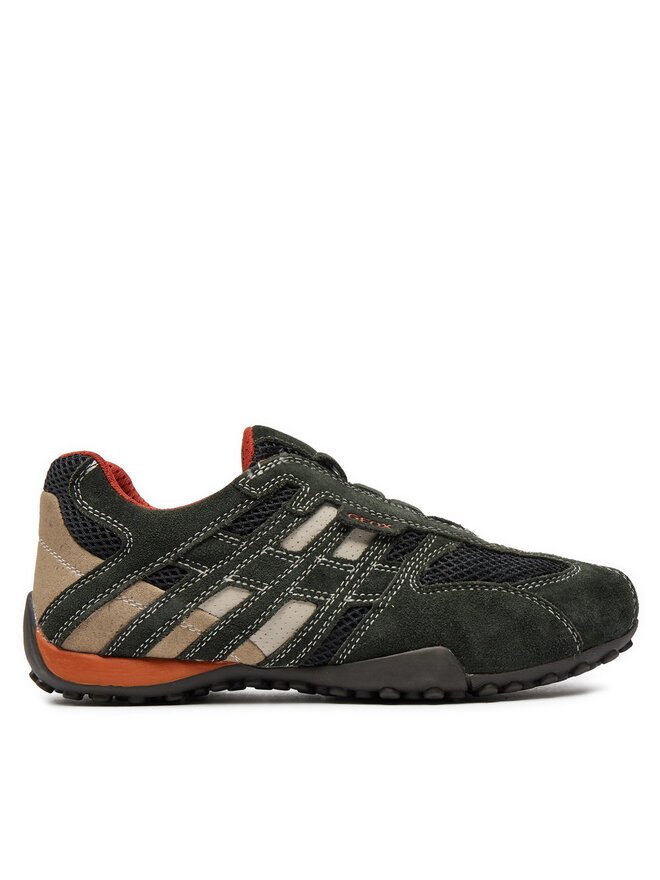 Geox Pusbačiai Geox U Snake L U4207L 02214 C1300 Žalia