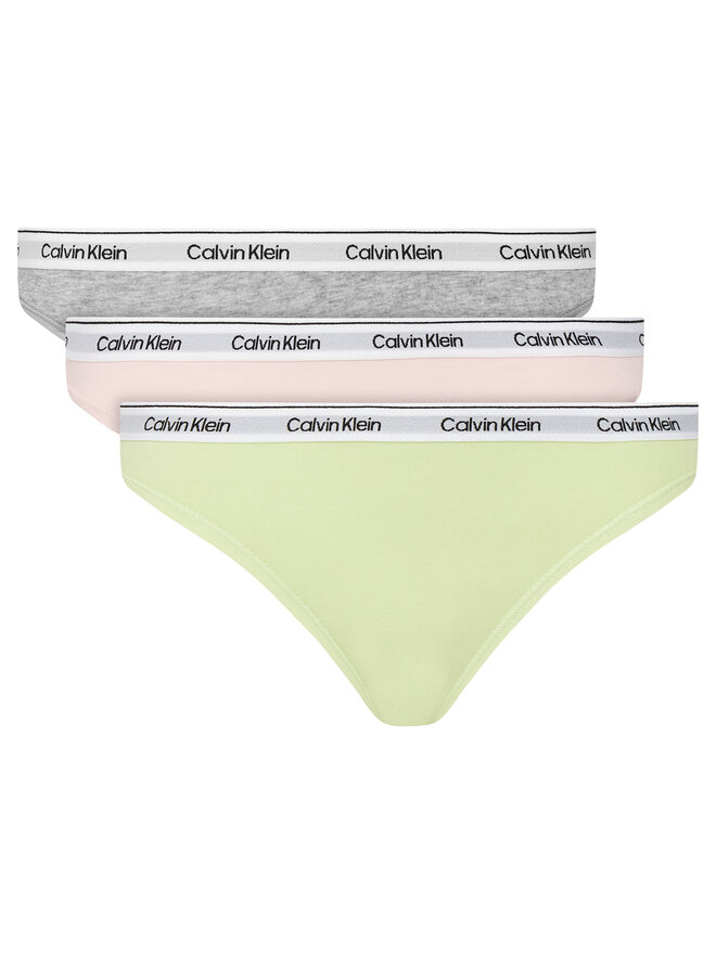 Calvin Klein Underwear Calvin Klein Underwear 3er-Set Stringtangas 000QD5209E Bunt
