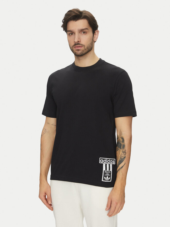 adidas adidas Marškinėliai Adibreak JD4194 Juoda Regular Fit
