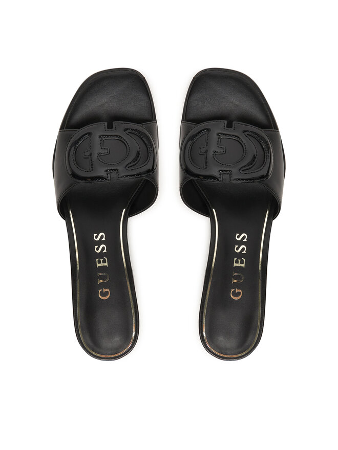 Guess Pantoletten Guess FLJCNN LEP03 Schwarz