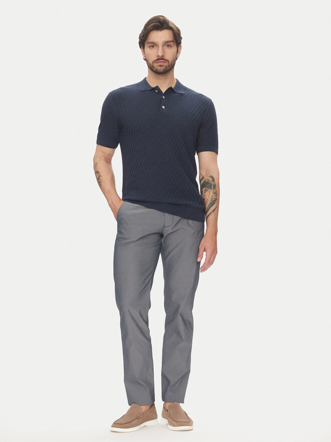 Pierre Cardin Pierre Cardin Poloshirt C5 51314.5094 Dunkelblau Slim Fit