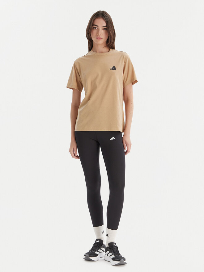adidas adidas Футболка City Tech Summer Graphic JV8600 Бежевий Regular Fit