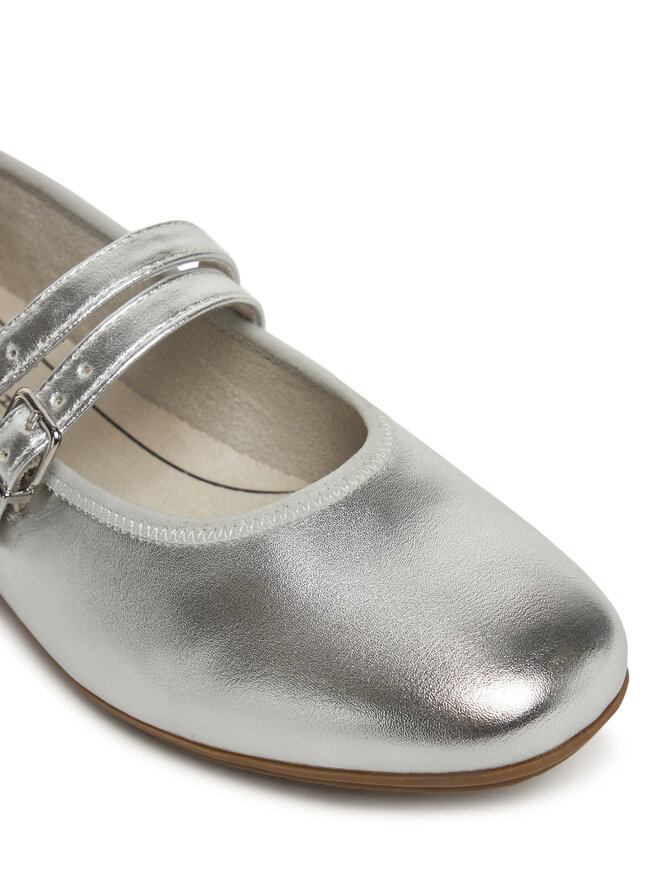 Jana Ballerinas Jana 8-22177-44 Silberfarben