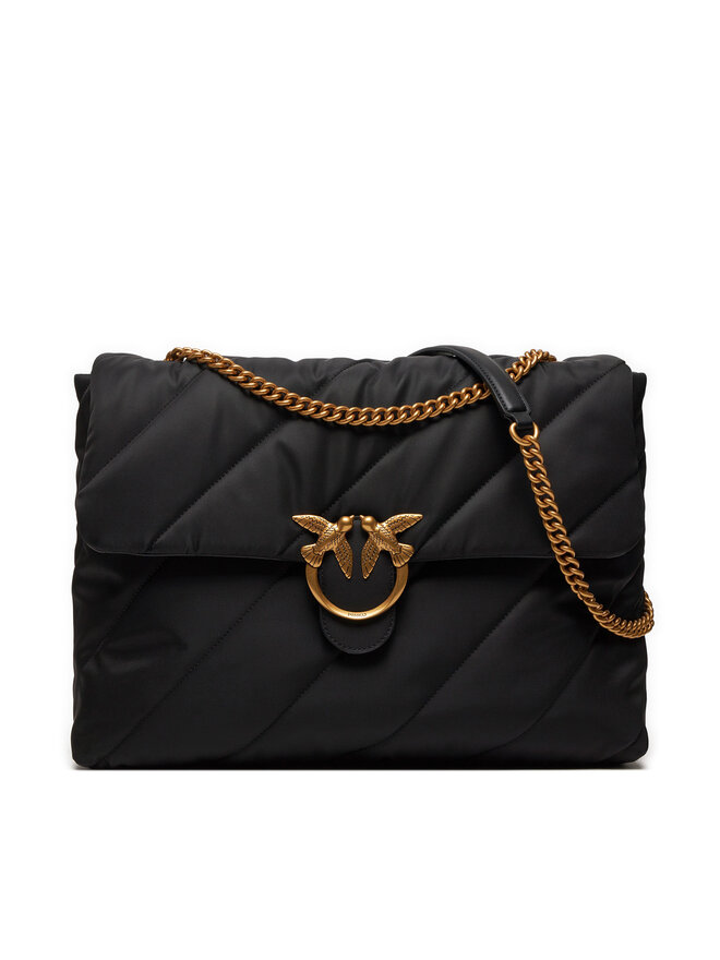 Handtasche Pinko Love Extra Puff Maxi Quilt Cl PE 24 PLTT 103347 A05F Schwarz eschuhe