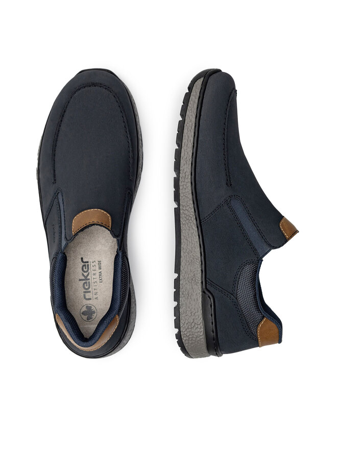 Rieker Pantofi Rieker B9062-15 Albastru