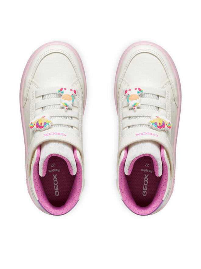 Geox Sneakers Geox J Eclyper Girl J66LRA 0BCQ6 C0653 S Weiß