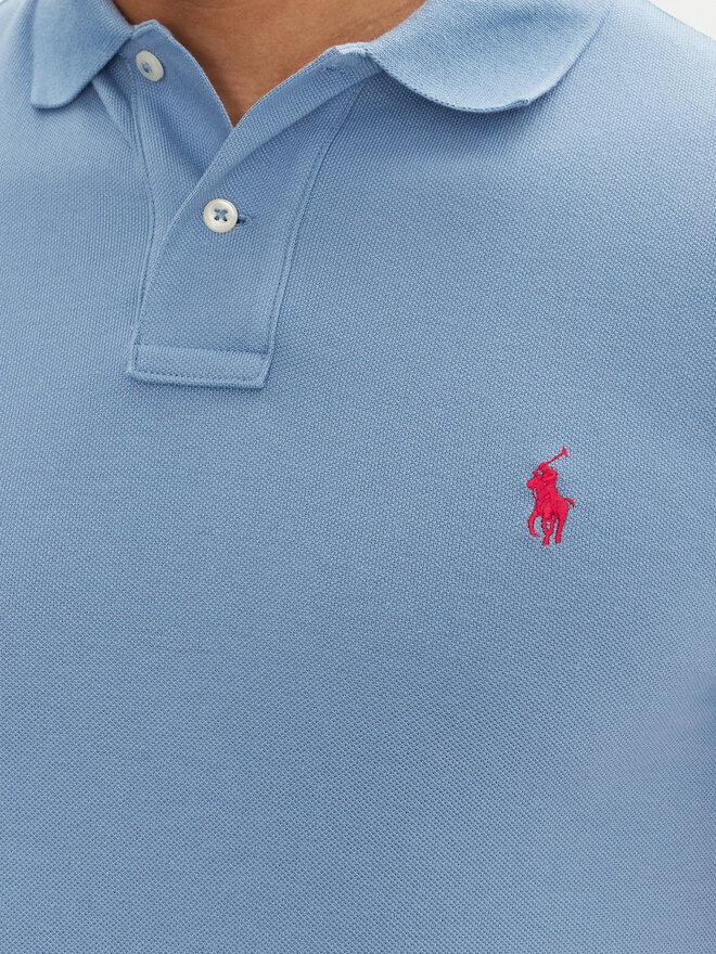 Polo Ralph Lauren Polo Ralph Lauren Poloshirt 710536856444 Himmelblau Slim Fit