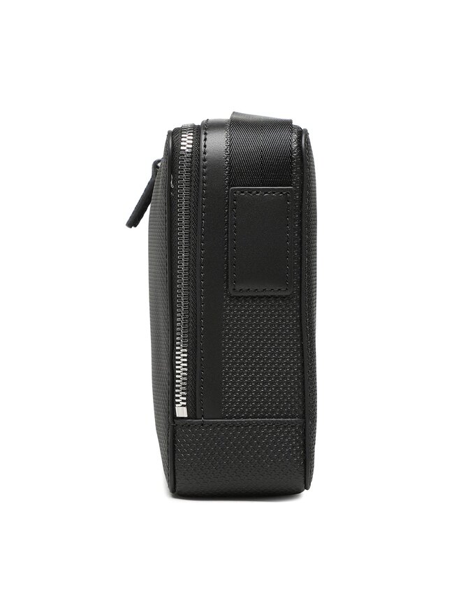 Lacoste Válltáska Lacoste Split Cow Leather NH3270CE Fekete