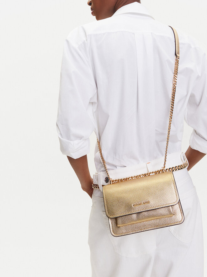 MICHAEL Michael Kors Kabelka MICHAEL Michael Kors 32S5GC7C1L Zlatá