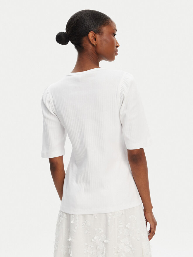 Munthe Munthe T-Shirt Parsa 252110025264 Λευκό Regular Fit