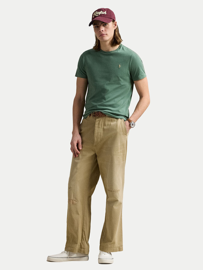 Polo Ralph Lauren Polo Ralph Lauren Camiseta 710671438432 Verde Custom Slim Fit