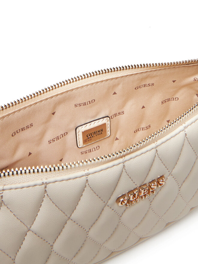 Guess Handtasche Guess Valla Mini HWQG81 22720 Creme