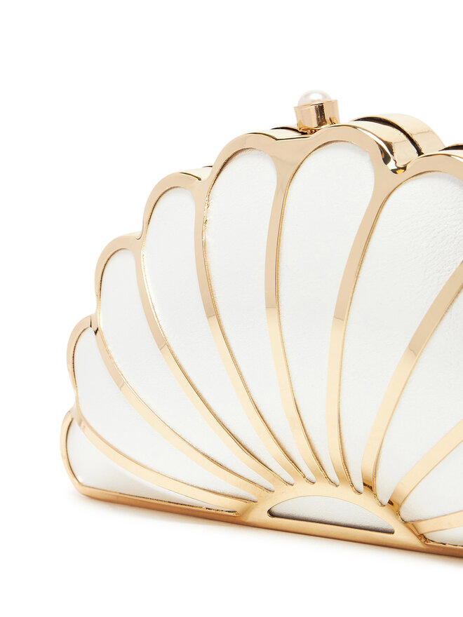 Aldo Дамска чанта Aldo Arielclutch 14009193 Бял
