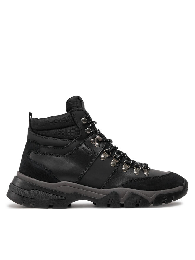 BOSS Schnürstiefeletten BOSS Chester Halb Sdltny 1 50523901 Schwarz