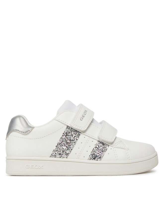 Geox Sneakersy Geox J Eclyper Girl J45LRA 000BC C0007 S Biały