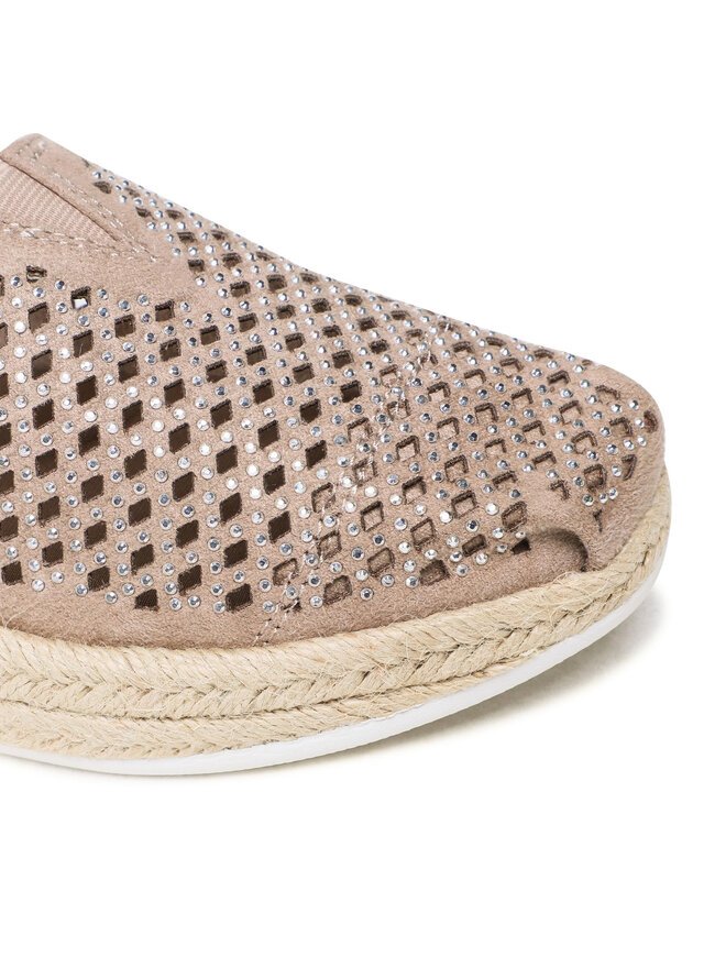 Espadrillas Skechers City Sparkle 113076 DKTP Beige escarpe