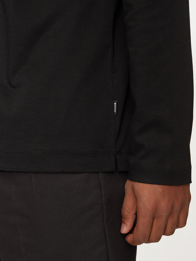 BOSS Boss Поло 50523917 Чорний Regular Fit