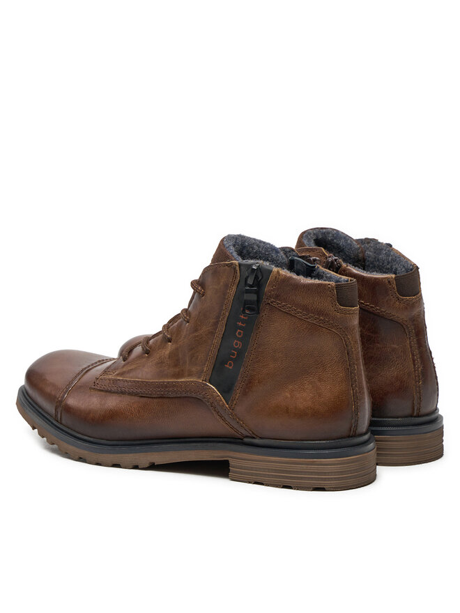 Bugatti Schnürschuhe Bugatti 321-A0U3L-3500 Braun