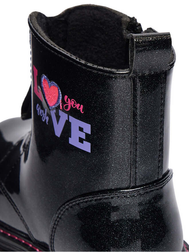 DeeZee Botines DeeZee CEO-CM241210-19 Negro