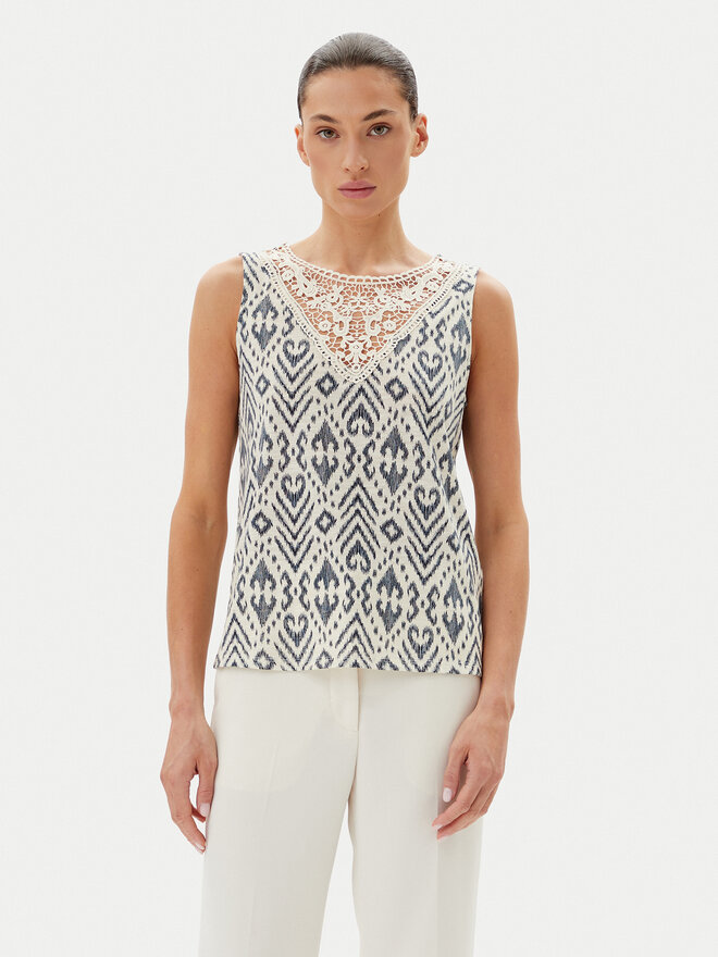 JDY JDY Τοπ Dodo 15296246 Εκρού Regular Fit