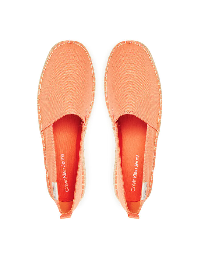 Calvin Klein Jeans Espadrilles Calvin Klein Jeans Platform Espadrille Ml Cs YW0YW01871 Narancssárga