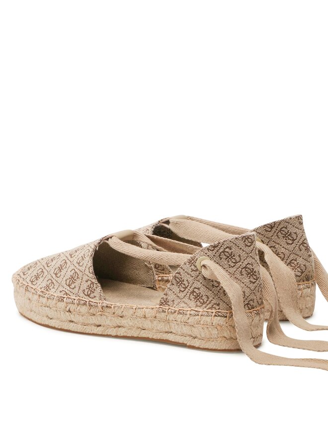 Guess Espadrilky Guess Ene3 FL6JL3 FAB14 Hnedá