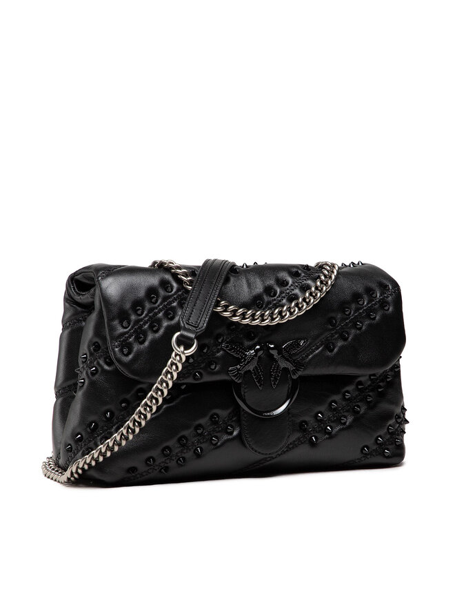 PINKO Bolso Pinko Love Classic Puff Soft Studio Cl AI 21-22 PLTT 1P22BB Y7FP Negro