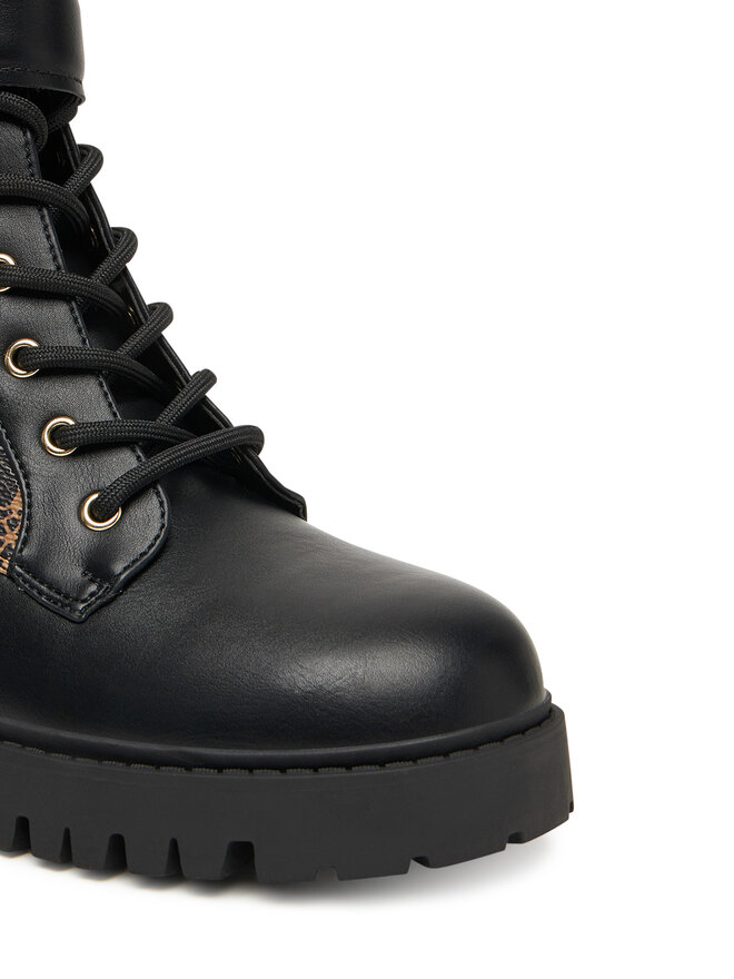 Guess Trapery Guess FLTORA FAL10 Czarny