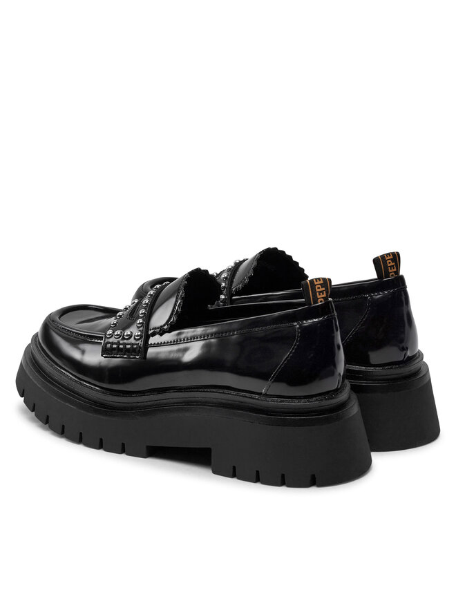 Pepe Jeans Loaferek Pepe Jeans PLS10415 Fekete