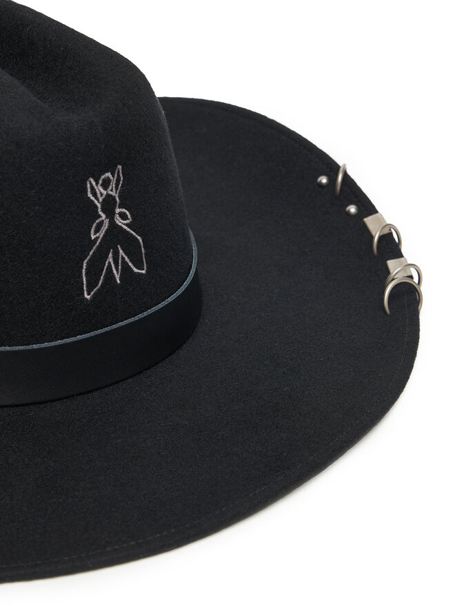 Patrizia Pepe Sombrero Patrizia Pepe 8F0077/A919 K103 Negro