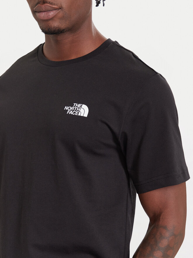 The North Face The North Face Camiseta NSE Box Raku Horse Infill NF0A8EGU Negro Regular Fit