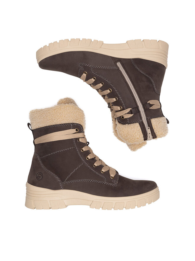 Remonte Botine Remonte D0E76-45 Maro