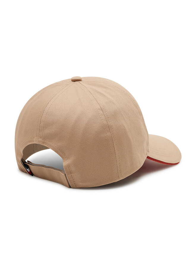 Tommy Hilfiger Καπέλο Jockey Tommy Hilfiger Iconic Signature Cap AW0AW11679 Μπεζ