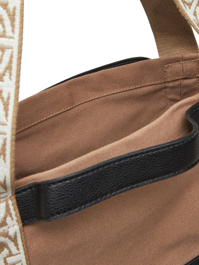 Coccinelle Τσάντα Coccinelle SXG C-Bounce Canvas E1 SXG 11 01 01 Καφέ