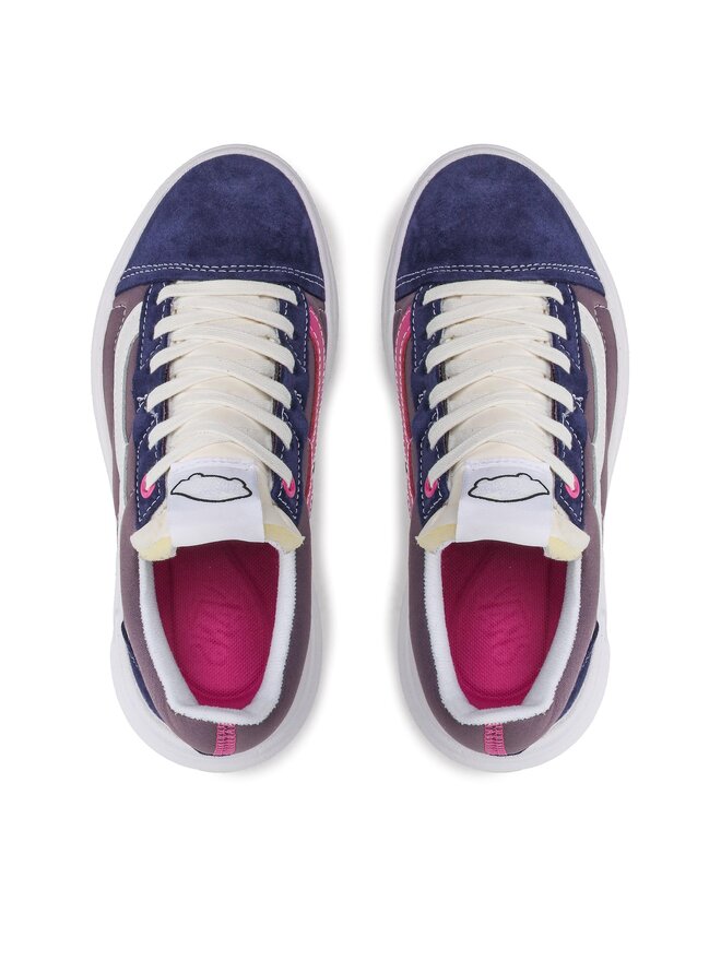 Vans old skool eclipse/true white top