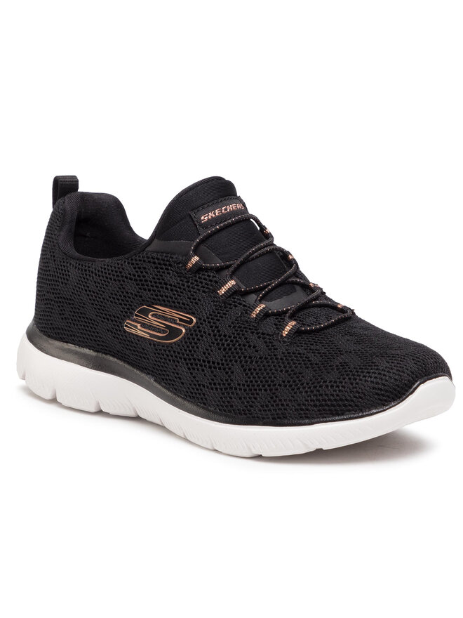 Skechers Snīkeri Skechers Leopard Spot 149037/BKRG Melns