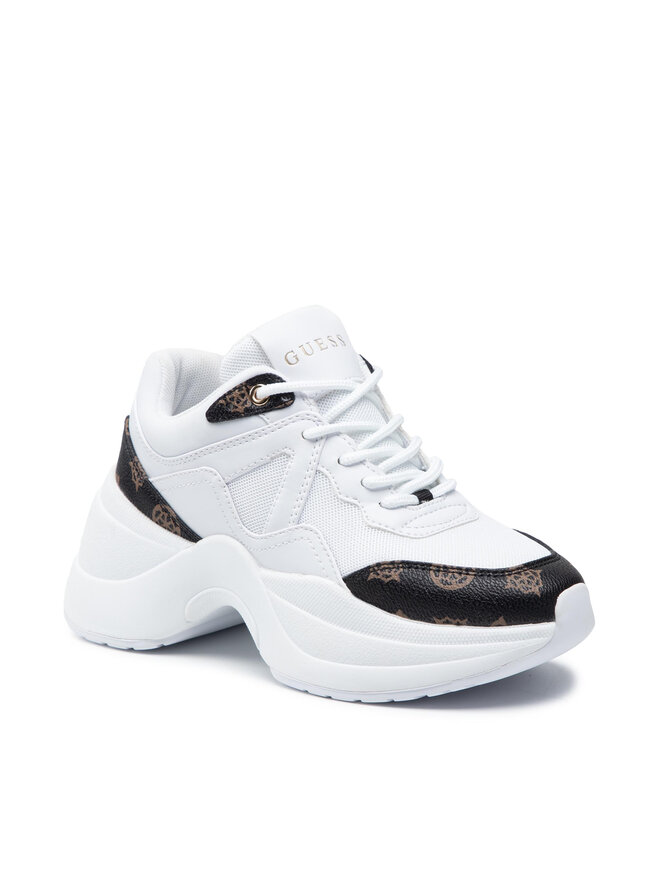 Guess Sneakersy Guess Joehle FL7JOE FAB12 Biela