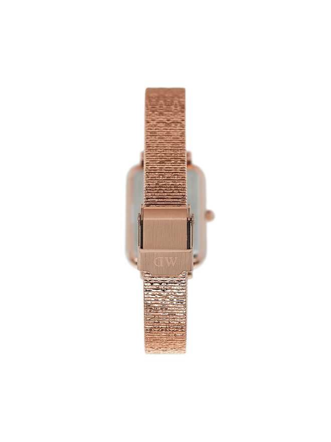 Daniel Wellington Zegarek Daniel Wellington Quadro Lumine Pressed Piano DW00100579 Złoty