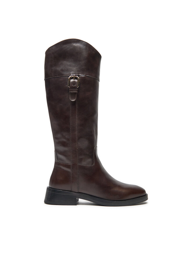 Geox Kozaki Geox D Tormalina D36VBG 000AA C6024 Brązowy