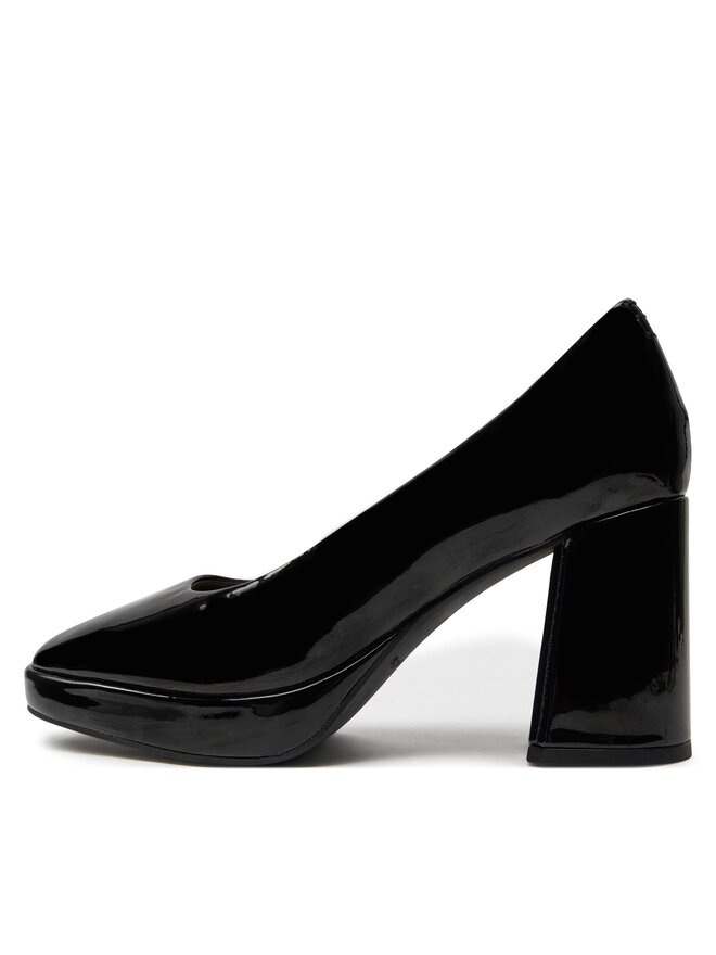 Clarks Туфлі Clarks Zoya85 Court 26176364 Чорний