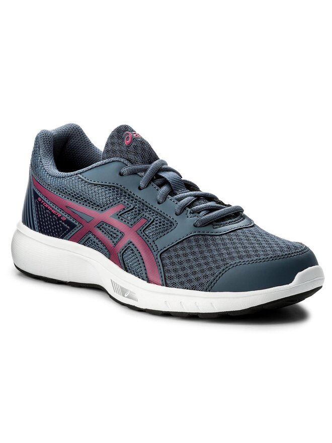Laufschuhe Asics Stormer 2 T893N Grau eschuhe