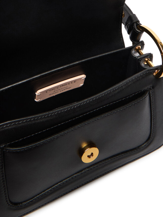 Coccinelle Handtasche Coccinelle SSK Coccinelle C-ME Calf E1 SSK 18 04 01 Schwarz