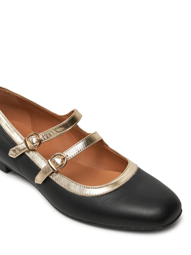 R.Polański Halbschuhe R.Polański 1896 Schwarz