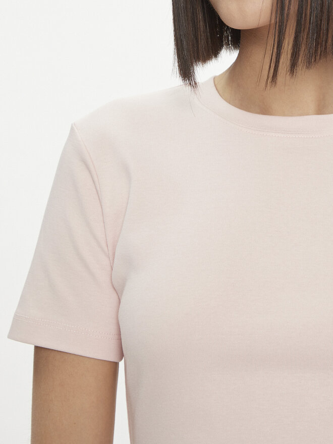 Tommy Hilfiger Tommy Hilfiger Camiseta New Cody WW0WW40587 Rosa Slim Fit